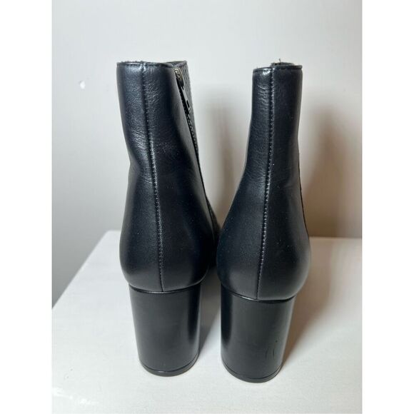 Zadig & Voltaire Women's Black Lena Mid Heel Leather Ankle Boots Size 40 NWOT - Picture 8 of 8